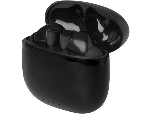 Auriculares True Wireless Alterf con Bluetooth 6.0 reciclados Negro intenso detalle 6
