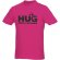 Camiseta de manga corta para hombre Heros Magenta detalle 18