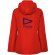 Parka acolchada America de Roly para mujer en poliéster reciclado Rojo detalle 17