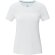 Camiseta Cool fit de manga corta para mujer en GRS reciclado Borax Blanco detalle 3
