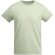 Camiseta manga corta infantil algodón orgánico Breda Roly Verde niebla
