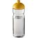H2O Active® Base Bidón deportivo con Tapa Dome de 650 ml Transparente/amarillo