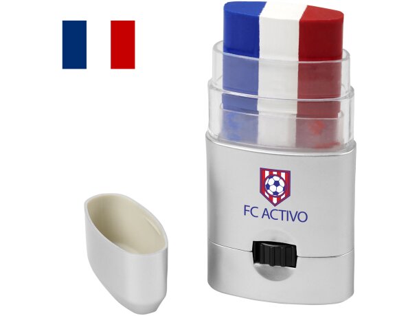 Pintura corporal Velox Azul/blanco/rojo detalle 10