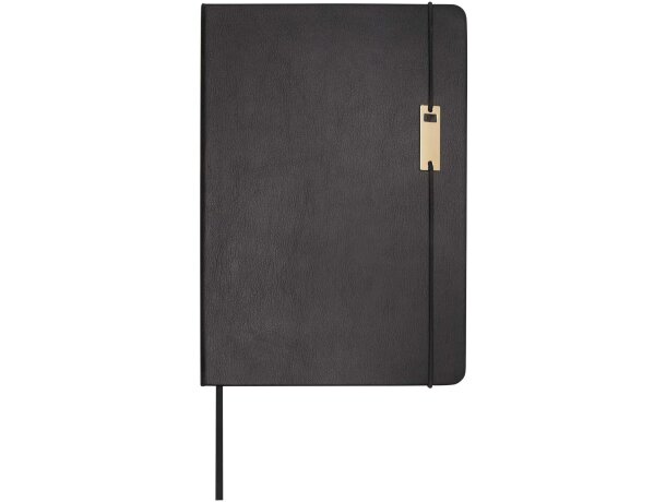 Set libreta A5 con rollerball Legato tinta azul Negro intenso detalle 2