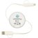 Cable retráctil 5 en 1 Chechia bambú FSC y plástico reciclado Blanco detalle 10
