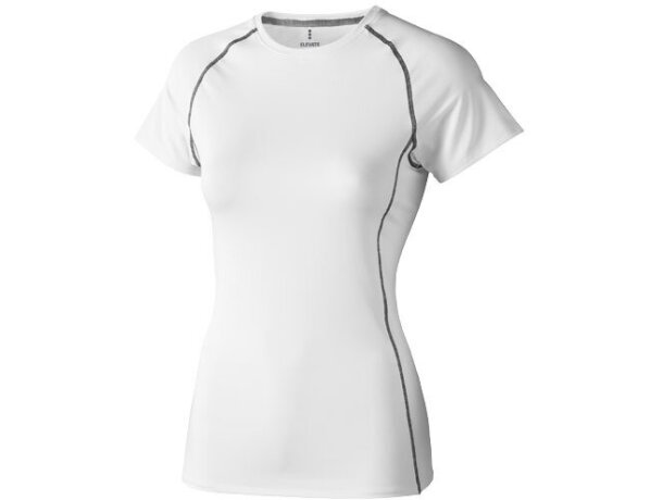 Camiseta manga corta de mujer kingston de Elevate 200 gr original blanca Camiseta manga corta de mujer kingston de Elevate 200 gr original blanca