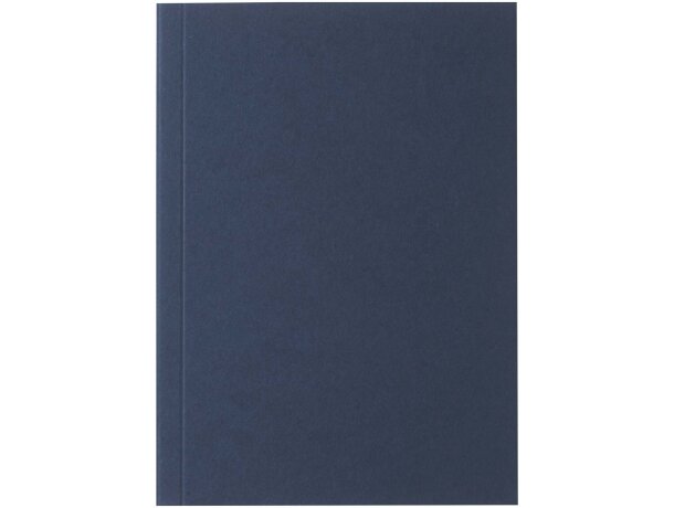 Libreta A6 tapa blanda Novella Austen papel FSC Azul detalle 32