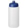 Baseline® Plus Bidón deportivo con tapa de 500 ml con asa Transparente/azul