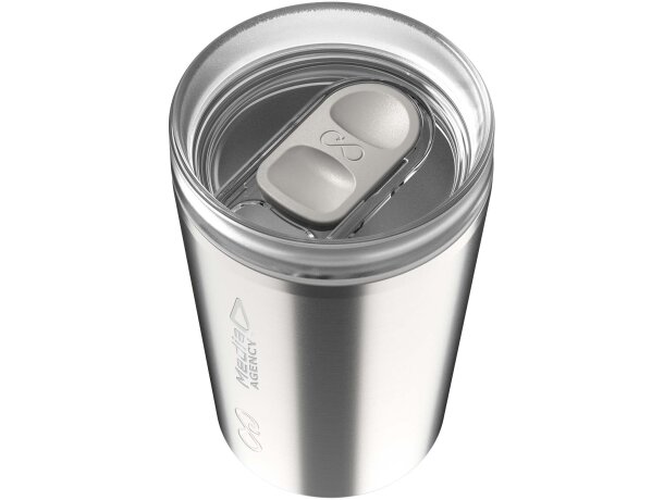 Vaso térmico Ocean Bottle 350ml acero inoxidable reciclado Gris acero inoxidable detalle 8