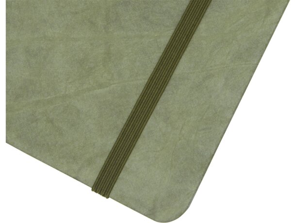 Libreta de tamaño A5 de papel de piedra Breccia Verde detalle 6