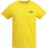 Camiseta manga corta infantil algodón orgánico Breda Roly Amarillo detalle 7