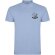 Polo manga corta hombre Star Roly 100% algodón piqué 200 g/m² Azul celeste detalle 21