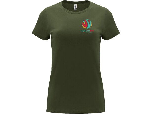 Camiseta manga corta mujer Capri Roly 100% algodón 170 g/m² detalle 45