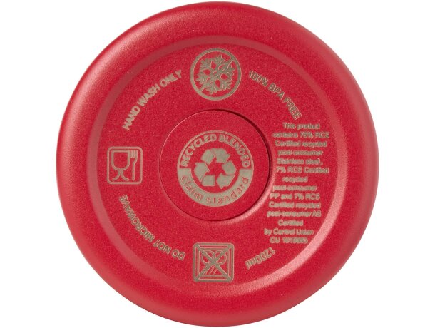 Vaso térmico Sydney 1200ml acero reciclado con aislamiento Rojo detalle 34
