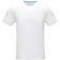 Camiseta orgánica manga corta hombre Azurite Blanco detalle 2