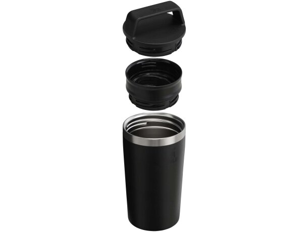 Taza viaje 350ml Stanley Café-To-Go con tapa antifugas Negro intenso detalle 7