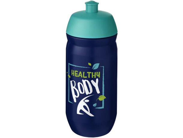 Bidón deportivo de 500 ml HydroFlex™ Azul aqua/azul detalle 25