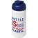 Bidón deportivo Baseline reciclado con tapa Flip 500ml Blanco/azul detalle 21