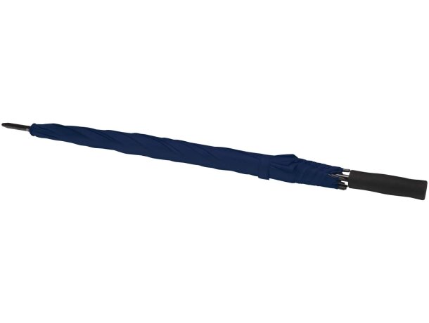 Paraguas Ibi 27 pulgadas con tejido pongee y armazón reforzado Azul marino detalle 13