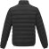 Chaqueta plumón reciclado certificado RDS hombre Macin Negro intenso detalle 13