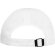 Gorra sandwich reciclada de 6 paneles Cool Fit GRS Morion Blanco detalle 4