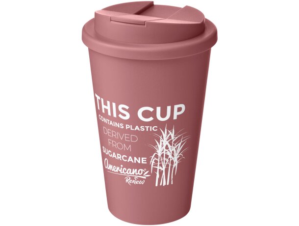 Vaso con aislamiento de 350 ml con tapa antigoteo Americano®­­ Renew personalizado