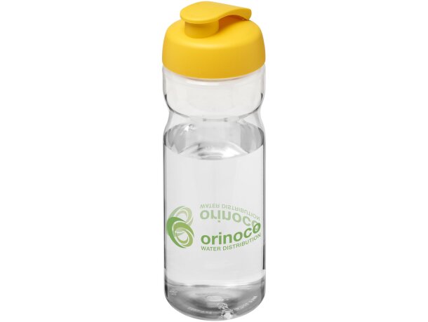 H2O Active® Base Bidón deportivo con Tapa Flip de 650 ml grabado