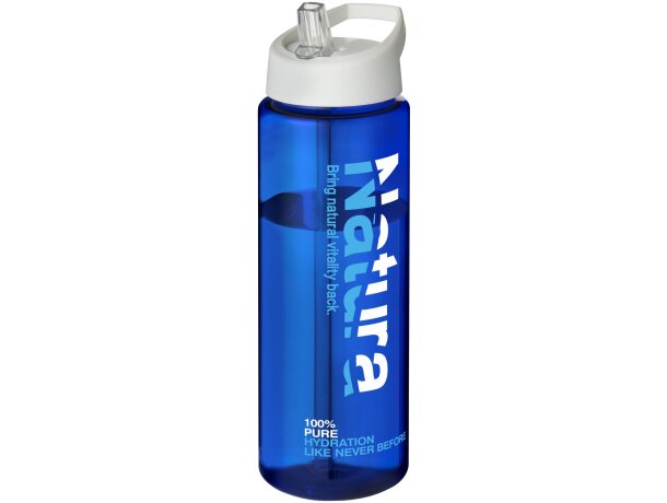 H2O Active® Vibe Bidón deportivo con tapa con boquilla de 850 ml Azul/blanco detalle 15