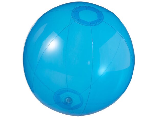 Pelota de playa transparente personalizada azul transparente Pelota de playa transparente personalizada azul transparente