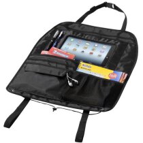 Organizador para respaldo de asiento personalizado negro intenso Organizador para respaldo de asiento personalizado negro intenso