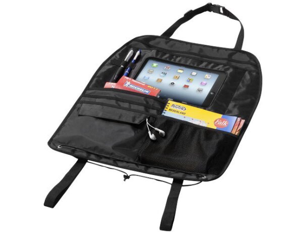 Organizador para respaldo de asiento negro intenso barata Organizador para respaldo de asiento negro intenso barata