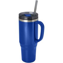 Vaso térmico Melbourne con pajita reciclada 1200ml