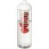 H2O Active® Vibe Bidón deportivo e infusor con tapa Dome de 850 ml Transparente/blanco