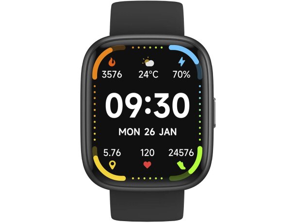 Reloj inteligente Prixton SWB29 con asistente Alexa Negro intenso detalle 1