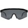 Gafas sol deportivas Ward de plástico reciclado negro Negro intenso detalle 2