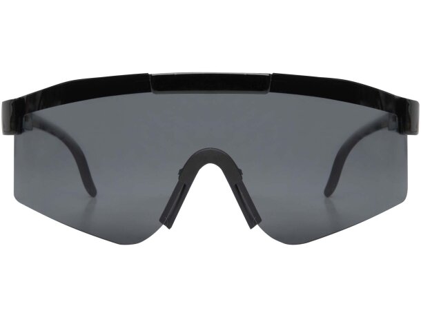 Gafas sol deportivas Ward de plástico reciclado negro Negro intenso detalle 2