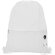 Mochila de cuerdas para empresa poliéster Oriole Blanco detalle 19