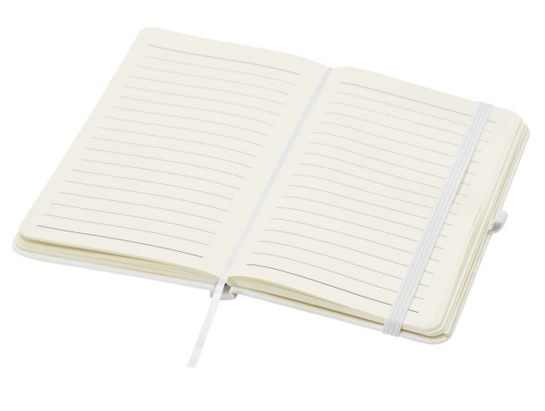 Libreta tapa dura A6 Spectrum Plus con papel FSC certificado Blanco detalle 16
