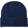 Gorro de lana con parche Boreas Azul marino detalle 38