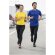 Camiseta de manga corta unisex niagara de Elevate 135 gr Amarillo detalle 8