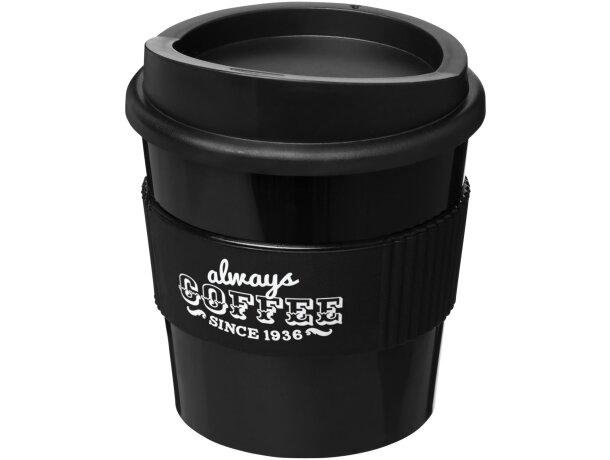 Americano® Primo de 250 ml con agarradera Negro intenso detalle 4