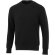 Sudadera de cuello redondo unisex Kruger Negro intenso