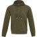 Sudadera con capucha unisex Laguna algodón BCI y poliéster Verde bosque detalle 44