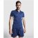 Polo deportivo unisex manga corta Roly Montmelo transpirable Negro intenso/lima detalle 3