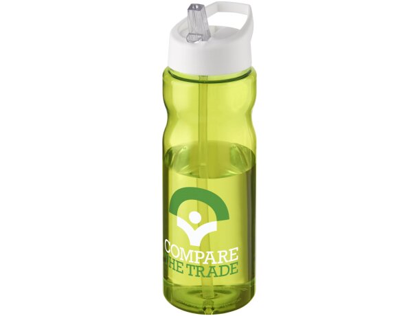 H2O Active® Base Bidón deportivo con tapa con boquilla de 650 ml Lima/blanco detalle 28