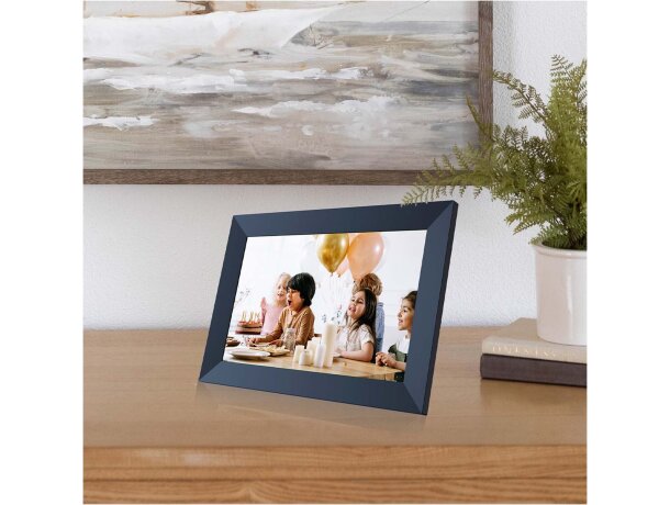 Marco de fotos digital wifi Prixton Prado Frameo 10 pulgadas Negro intenso detalle 6