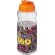 Bidón deportivo con tapa Flip 1 litro H2O Active Big Base Naranja detalle 3