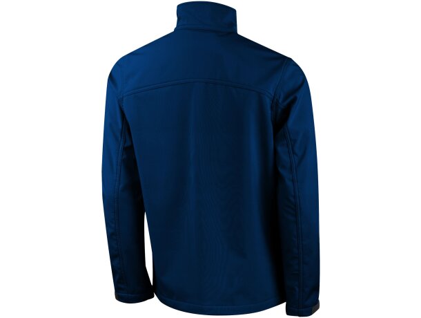 Chaqueta softshell Maxson hombre impermeable transpirable Azul marino detalle 19