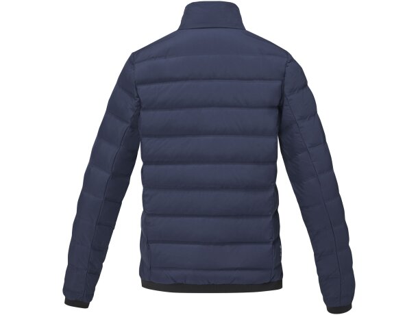 Chaqueta plumón reciclado certificado RDS para mujer Macin Azul marino detalle 3
