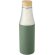 Botella de acero inoxidable con aislamiento al vacío de cobre de 540 ml con tapa de bambú Hulan Verde mezcla detalle 24